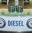 Diesel OTB in-store